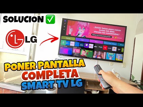 👉 How to put an LG Smart TV in full screen mode? ✅ SOLUTION