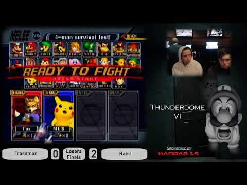 Thunderdome 6: Trashman vs. Rats! Losers Finals