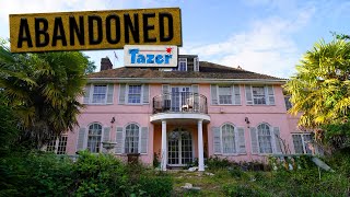 Entirely PINK Abandoned Mansion?! | (Why Did They Leave?)