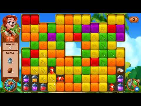 Lost Island: Blast Adventure - Level 289 (No Boosters) HD