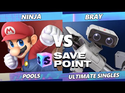 Save Point 2 - Ninja (Mario) Vs. Bray (ROB) SSBU Ultimate Tournament
