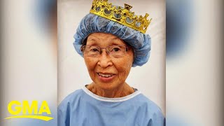 The real-life surgical nurse turned 'Grey's Anatomy' fan favorite l GMA