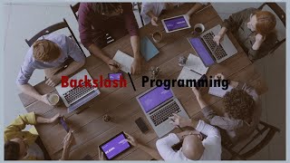Download the video "Backslash Programming Channel Intro"