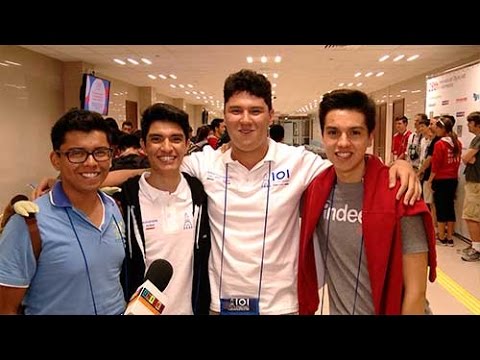 Mexican team IOI 2016 in Kazan Russia