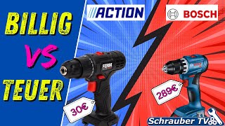 Akkuschrauber vom Discounter Action im Test / Billig VS Teuer