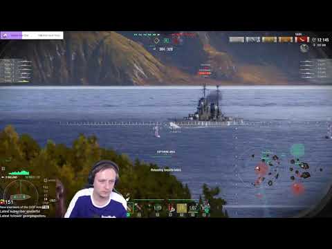 Halland - GERMAN BATTLESHIP PLAYERS WITHOUT HYDRO = FREE DAMAGE