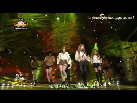 [Vietsub+Engsub]Brown eyed girls - Kill Bill, 브라운아이드걸스 - 킬빌 live Show Champion 20130731