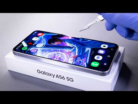 Samsung Galaxy A56 5G Unboxing and Camera Test! - ASMR
