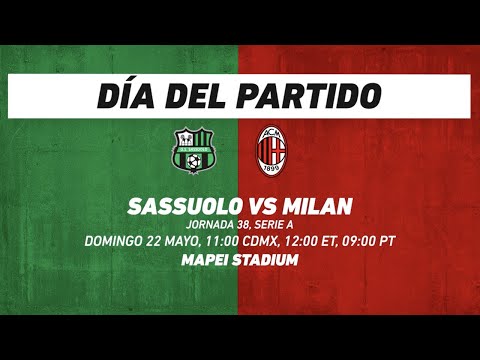 Sassuolo vs Milan: Serie A