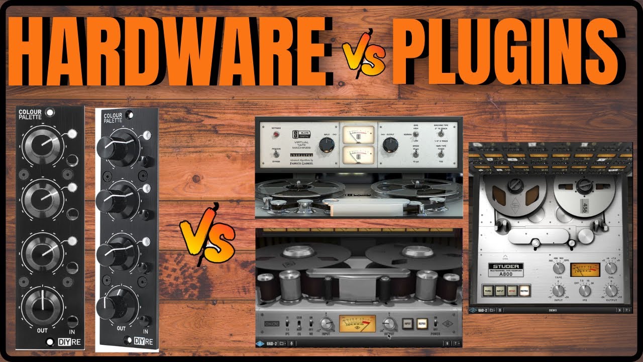 HARDWARE Tape Emulation vs PLUGIN Tape Machines