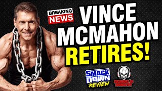 Vince McMahon RETIRES From WWE!  Brock Lesnar WALKS OUT But Then Returns On Smackdown!