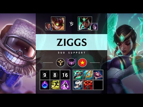 Ziggs Support vs Karma - VN Master Patch 25.12