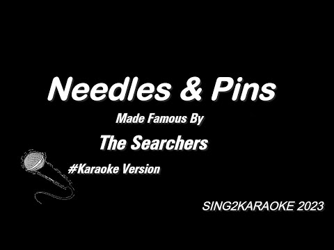 The Searchers  Needles & Pins ( #Karaoke Version with sing along Lyrics )