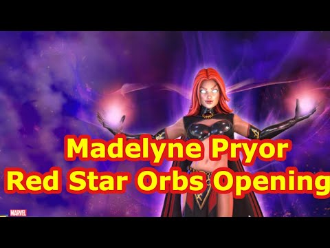 Madelyne Pryor Red Star Time! | Key to Emma Marauders War Defense Marvel Strike Force - Free to Play