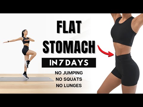 FLAT STOMACH in 7 days🔥40 min Standing Abs Workout - No Jumping, No Squats, No Lunges