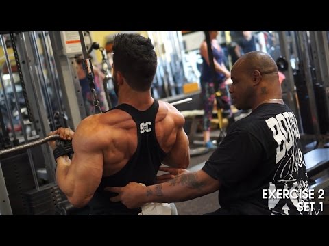 Sergi Constance - Vlog 4 - Find the scoop + Back workout with Chris Cormier