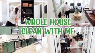 WHOLE HOUSE CLEAN WITH ME PART 1! EXTREME CLEANING MOTIVATION!