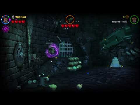 LEGO Harry Potter years 1-4 free play level 12 The Basilisk all collectibles