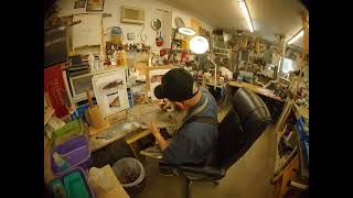 Painting a smallmouth bass part 6