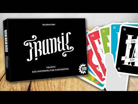 how to play FRANTIC (instructions and rules) | SPIELREGELN TV