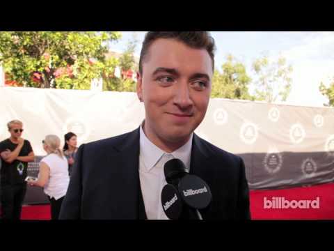 Sam Smith on the MTV VMAs Red Carpet 2014