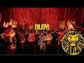 The Lion King STAMPEDE With Full Lyrics