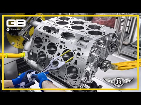 Bentley W12 Engine 2024 END PRODUCTION MANUFACTURING