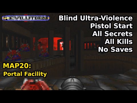 TNT: Revilution - MAP20: Portal Facility (Blind Ultra-Violence 100%)