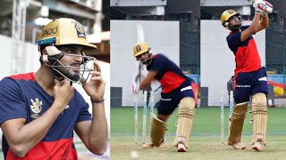 Suyash Prabhudessai batting practice for IPL 2023 | Suyash Prabhudessai batting in RCB Camp | RCB