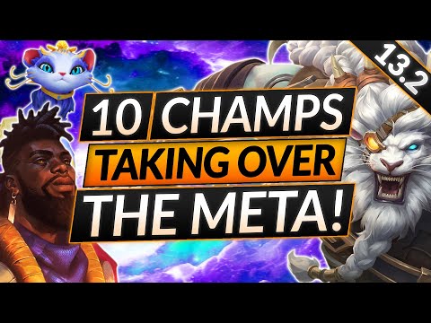 10 CHAMPIONS that are TOO BROKEN (OVERDUE for Nerfs) - NEW Patch 13.2 - LoL Update Guide