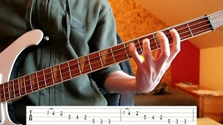 Daft Punk - Around the World (Bass Tutorial with TABS)