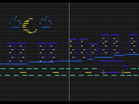 MIDI Drawing no. #15 - Cars on the highway