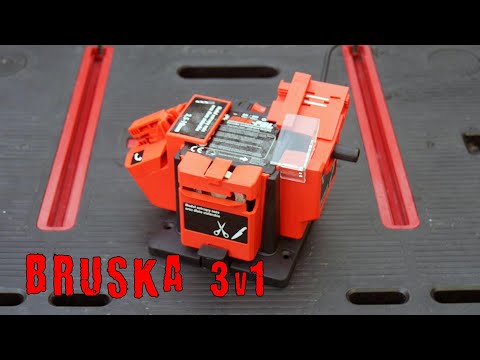 Точильный станок для заточки ножей, ножниц, сверл MAR-POL M22292 (180 Вт, 6700 об/мин, алмазный диск, Польша) - фото 1 - id-p2415626644
