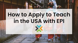 Webinar: How to Apply to Teach in the USA with EPI 8.19.25