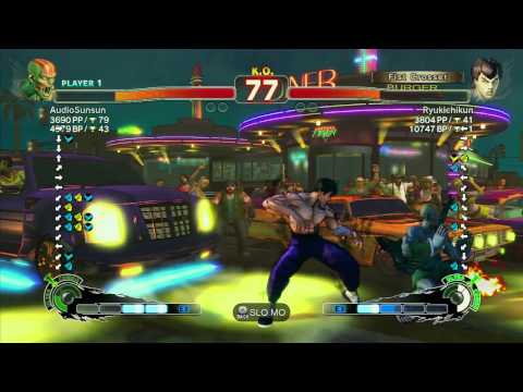 SSF4 AE: PPN (Dhalsim) vs Ryukichikun (FeiLong) - Ranked Match (720p HD)