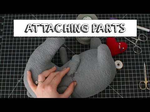 Attaching Parts to a Plush Toy
