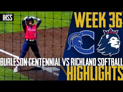 Richland Survives 11-Inning Thriller Over Burleson Centennial in 5A Softball Playoff