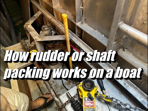 Rudder or shaft packing, How does it work?