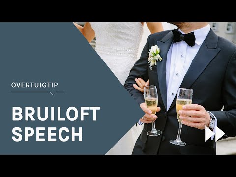 Hoe geef je een onvergetelijke bruiloftsspeech | OVERTUIGTIP