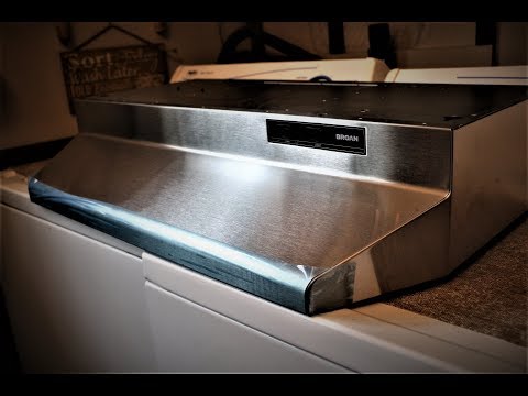 Broan-NuTone 4130SF Fingerprint Resistant Ductless Under-Cabinet Range Hood, 30-Inch, Stainless Finish with Print Guard video review thumbnail