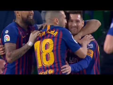 Hat Trick Messi vs Real Betis | 17/03/2019