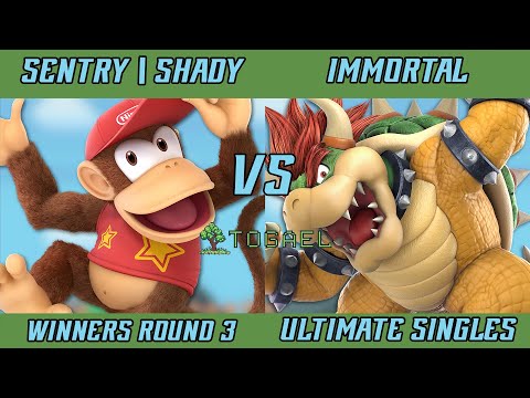 Tilted by Togael Winners Round 3 - Sentry | Shady (Diddy Kong) vs. Immortal (Bowser) - SSBU