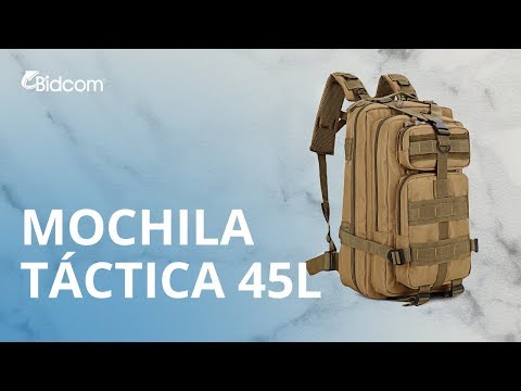 Mochila Tactica Policial Militar Patrulla Trekking 45 Litros Gadnic -  Comprá en San Juan
