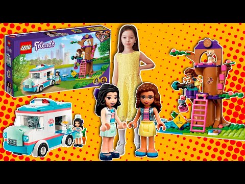 Конструктор LEGO Friends «Машина скорой ветеринарной помощи» 41445 / 304 детали