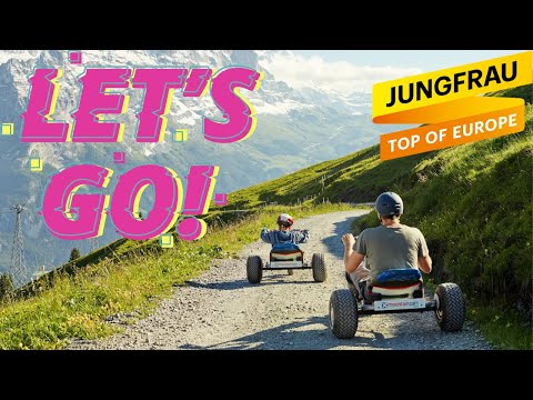 Grindelwald // MOUNTAIN CART // fun resort ride down the mountain