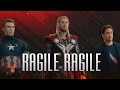 Ragile Ragile Avengers Trio Edit Tony Stark Captain America Thor Kingdom
