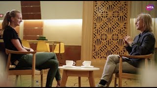 In conversation: Petra Kvitova talks to Martina Navratilova video