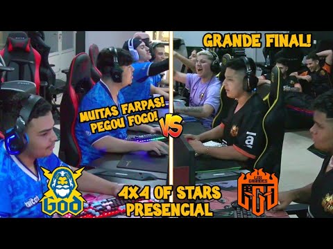 MUITAS FARPAS! FINAL PRESENCIAL QUENTE! GOD VS LOS GRANDES! - 4X4 OF STARS PRESENCIAL FINAL