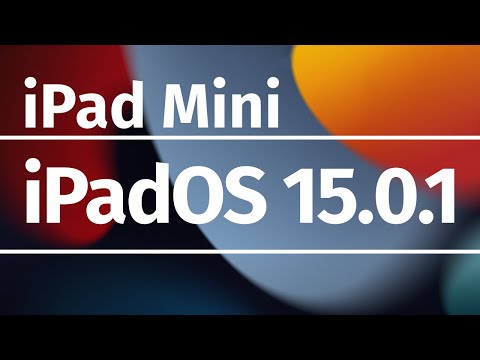 How to Update to iPadOS 15.0.1 - iPad mini