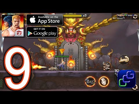 Garena Contra Return Android iOS Walkthrough - Part 9 - Boss Mode, Endless Mode